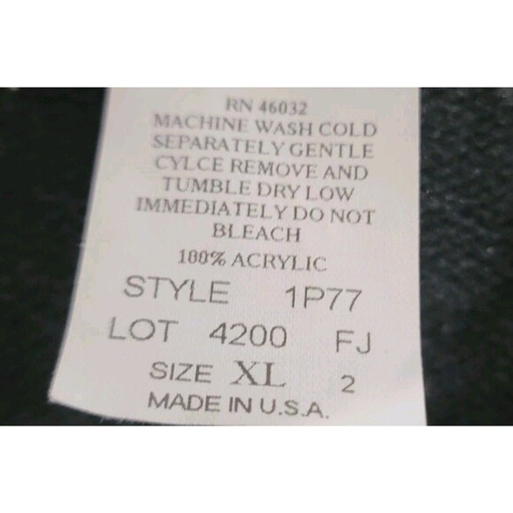 Vintage Southern Lady Womens Sweater Vest Cardigan Size XL Fall Leaves Autumn - Picture 4 of 6